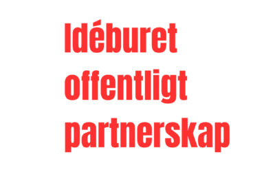 22 maj: Lärandelunch: Idéburet offentligt partnerskap