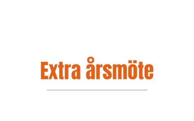 Extra årsmöte
